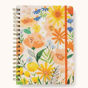 Image of UNDATED TRI-TAB PLANNER - boldblossoms (SKU: 168873505000122) Image of UNDATED TRI-TAB PLANNER - boldblossoms